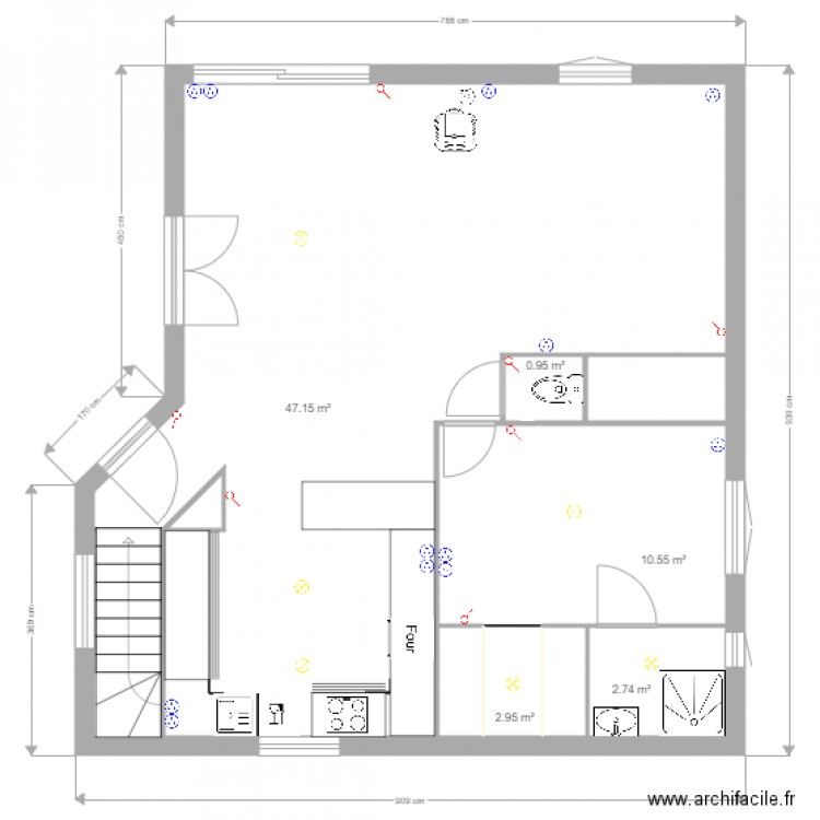 Maison Cercier Et0. Plan de 0 pièce et 0 m2