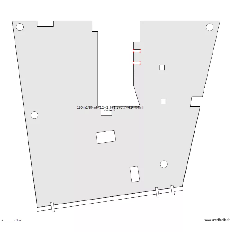 LES ARTS C TOITURE. Plan de LES ARTS C TOITURE. Plan de