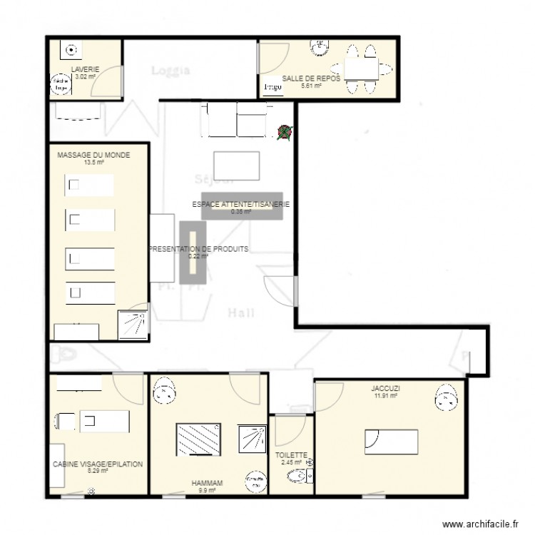 OPHELIE2. Plan de 0 pièce et 0 m2