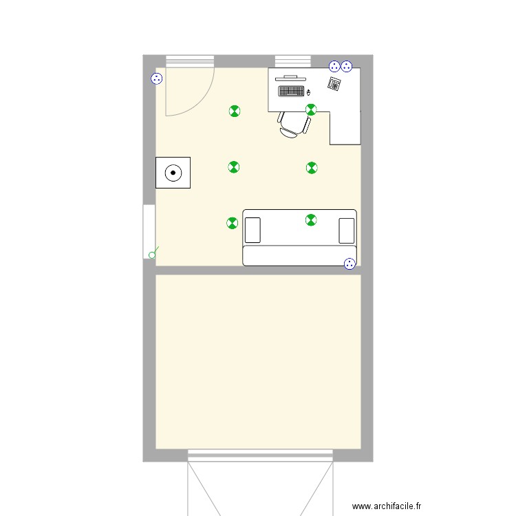 Chantier Tari. Plan de 0 pièce et 0 m2