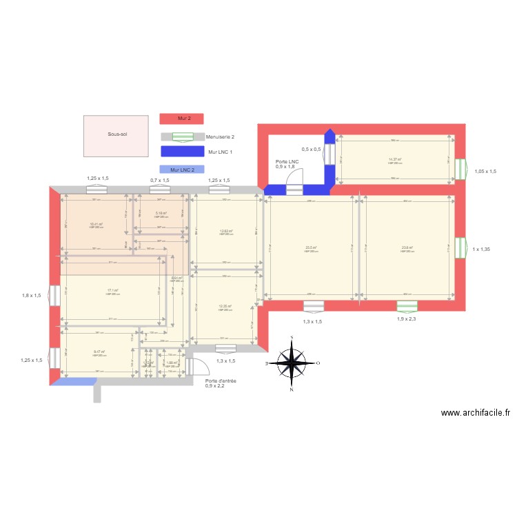 TRIFFAULT. Plan de 0 pièce et 0 m2