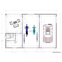 garage plan au sol 