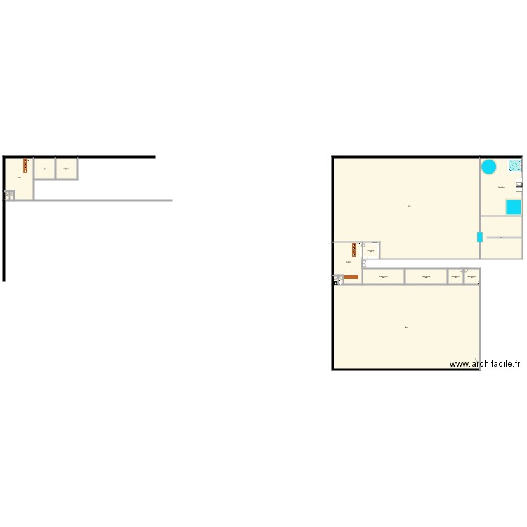 Complexe sportif Le Point Sportif . Plan de 0 pièce et 0 m2