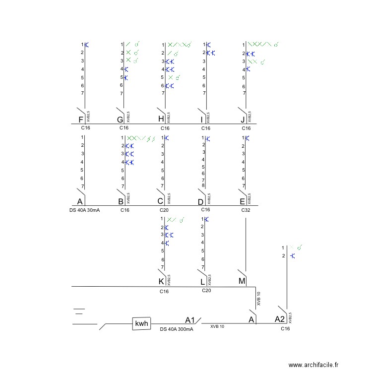 ET2/. Plan de 0 pièce et 0 m2