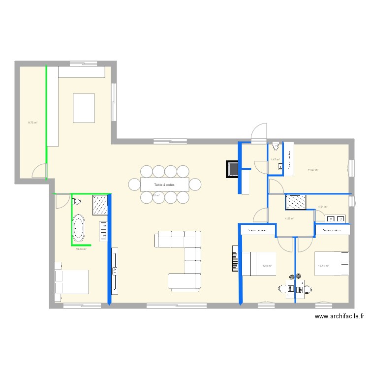 maison de doudou et laure. Plan de 0 pièce et 0 m2