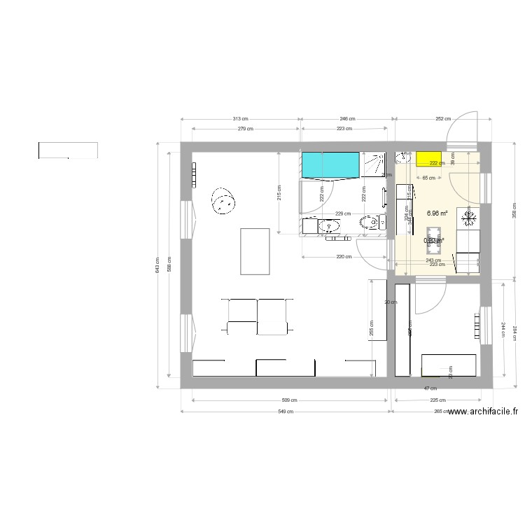 GARAGE 1. Plan de 0 pièce et 0 m2