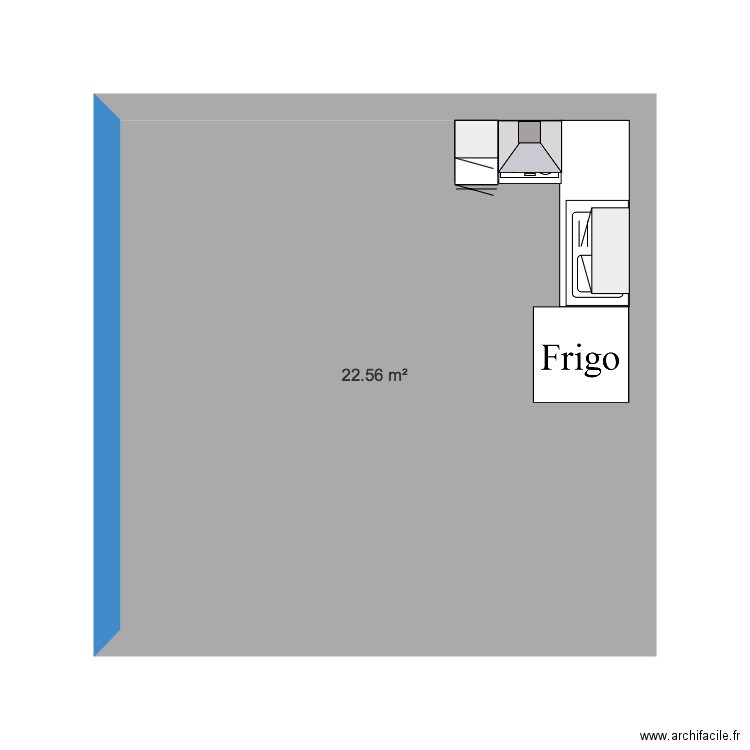 Cuisine. Plan de 0 pièce et 0 m2