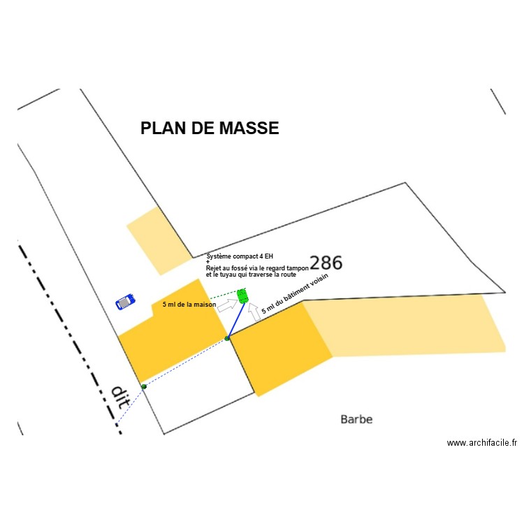 SCI Miquel. Plan de 0 pièce et 0 m2
