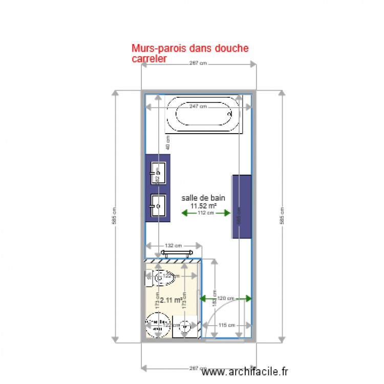 plan salle berm. Plan de 0 pièce et 0 m2