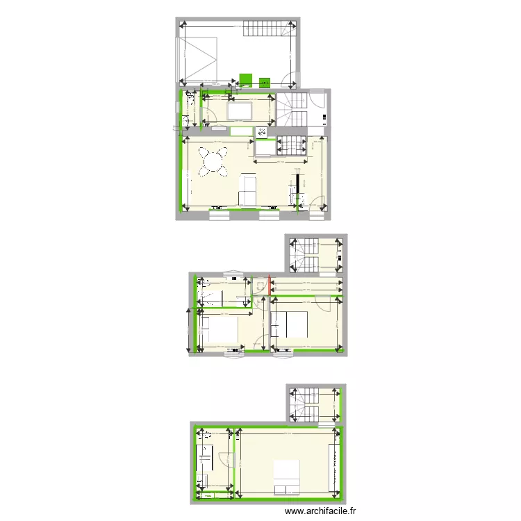MANGEARD num&eacute;ro 2. Plan de 
