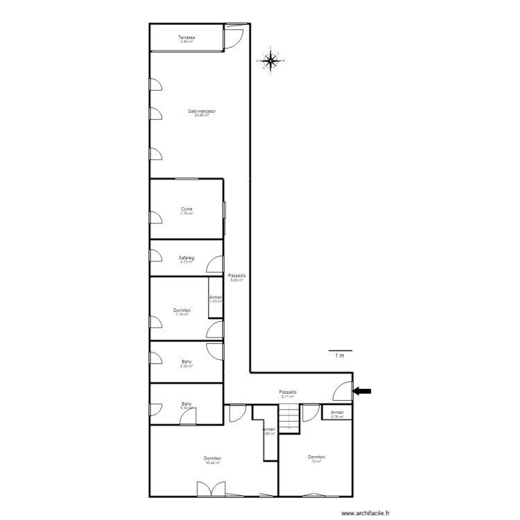 ED TERRES DEL MIRO 3 1 LA MASSANA. Plan de 0 pièce et 0 m2