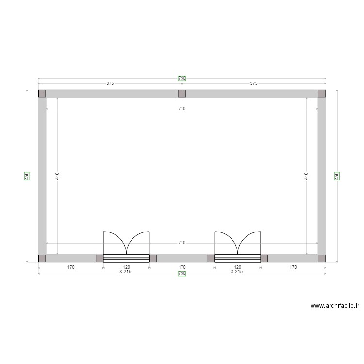 CAZORLA SAINT JULIEN. Plan de 0 pièce et 0 m2