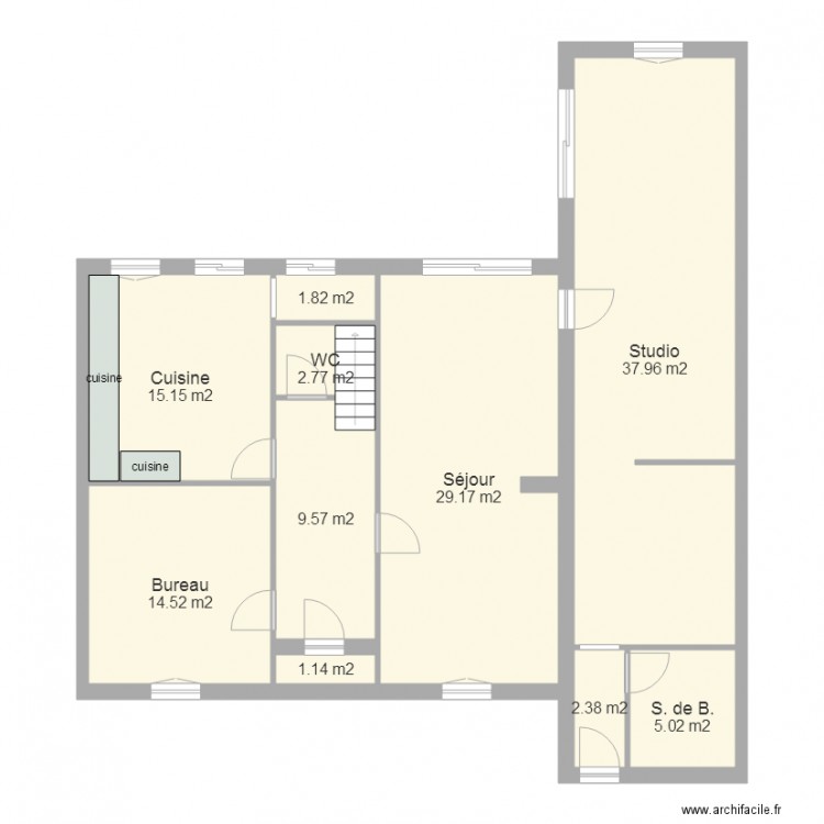 cerisier 1. Plan de 0 pièce et 0 m2