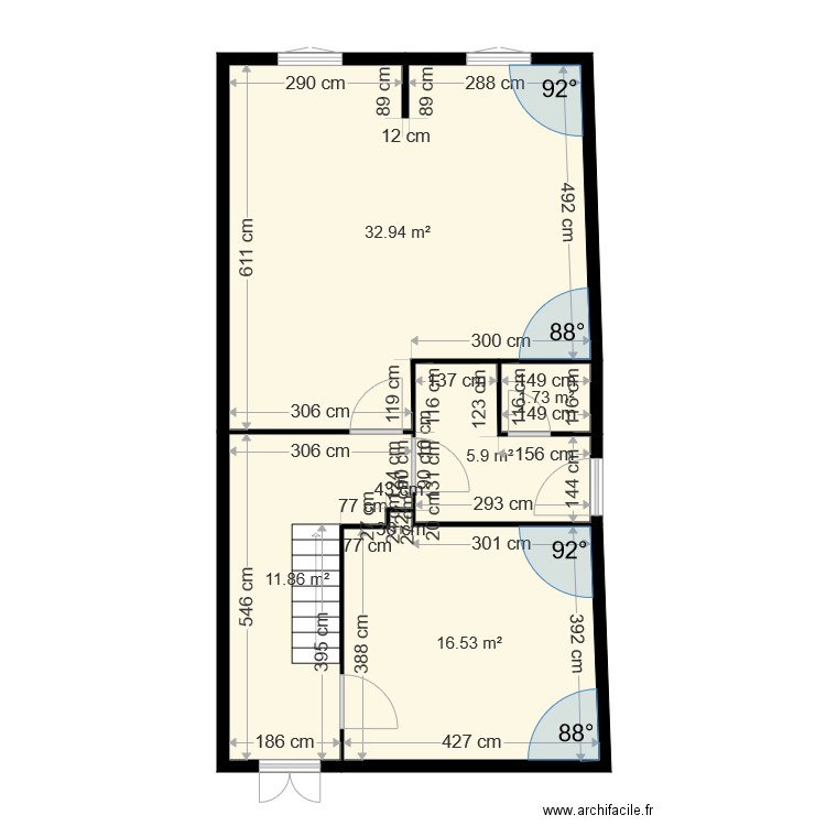 Noyon. Plan de 0 pièce et 0 m2