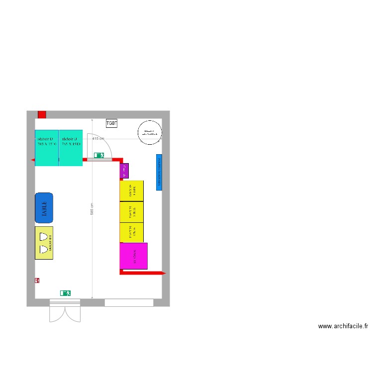 BORG 30160 BESSEGES. Plan de 0 pièce et 0 m2