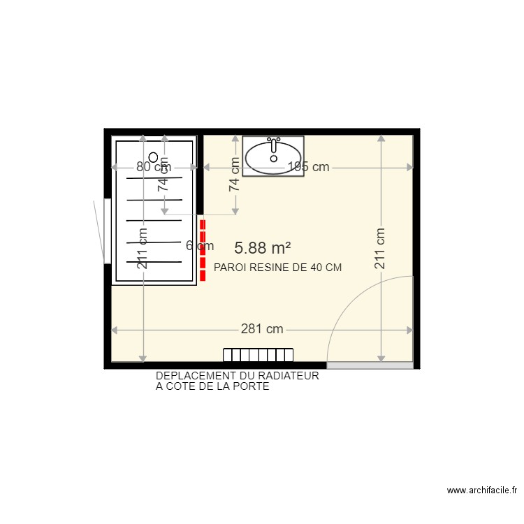 HUGARD MICHEL . Plan de 0 pièce et 0 m2