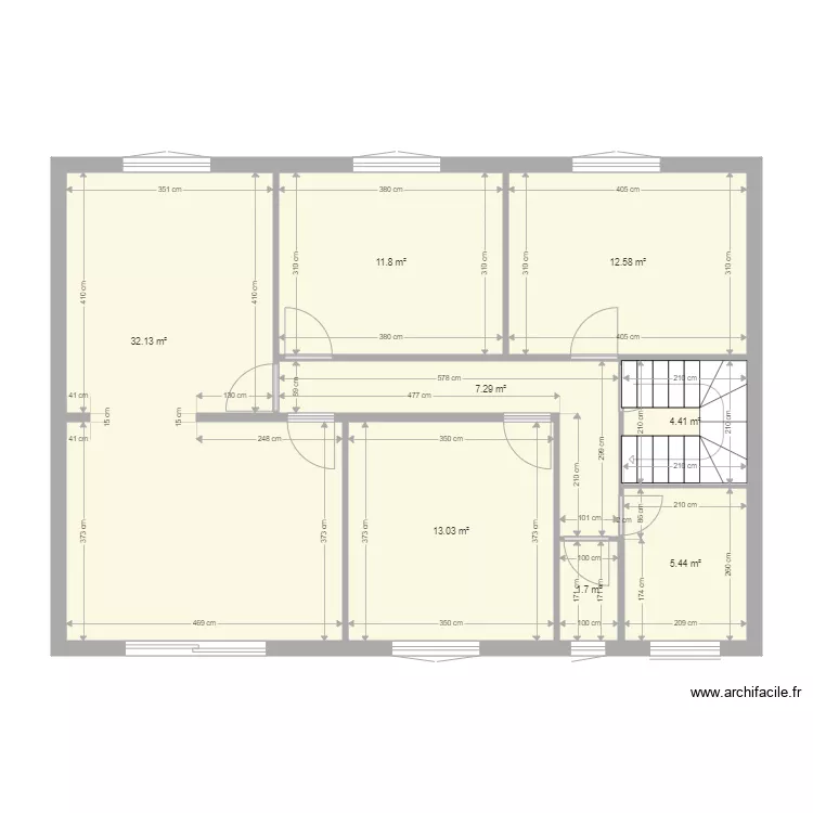 CHAVAGNE TEST. Plan de 