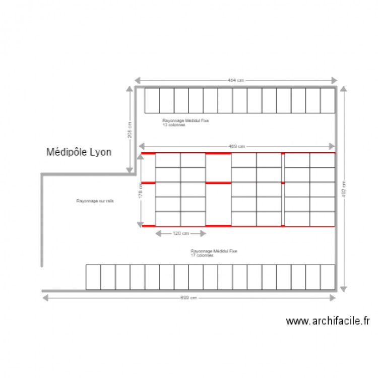 Médipole Lyon. Plan de 0 pièce et 0 m2