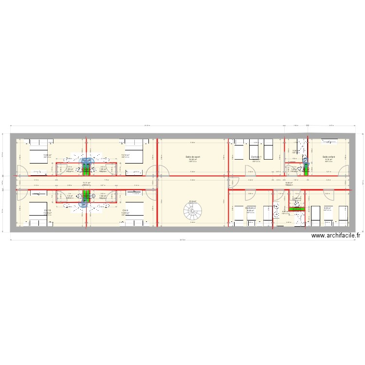 R2 gite moulin. Plan de 0 pièce et 0 m2