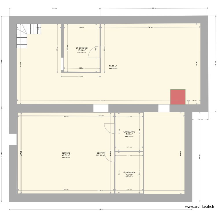 sarl collongues sous sol. Plan de 0 pièce et 0 m2