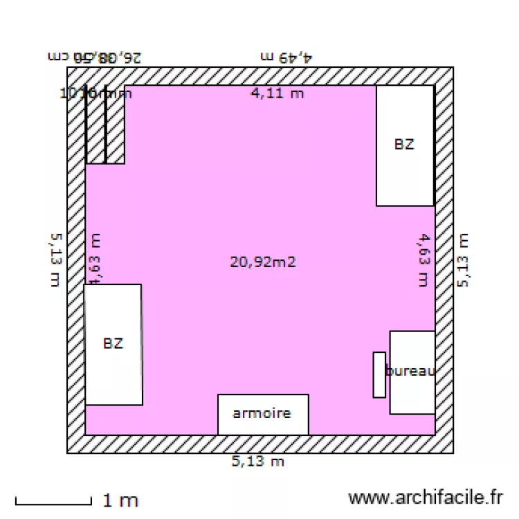 maison bois n°1 étage. Plan de maison bois n°1 étage. Plan de