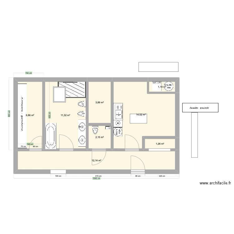 Remise 3. Plan de 0 pièce et 0 m2