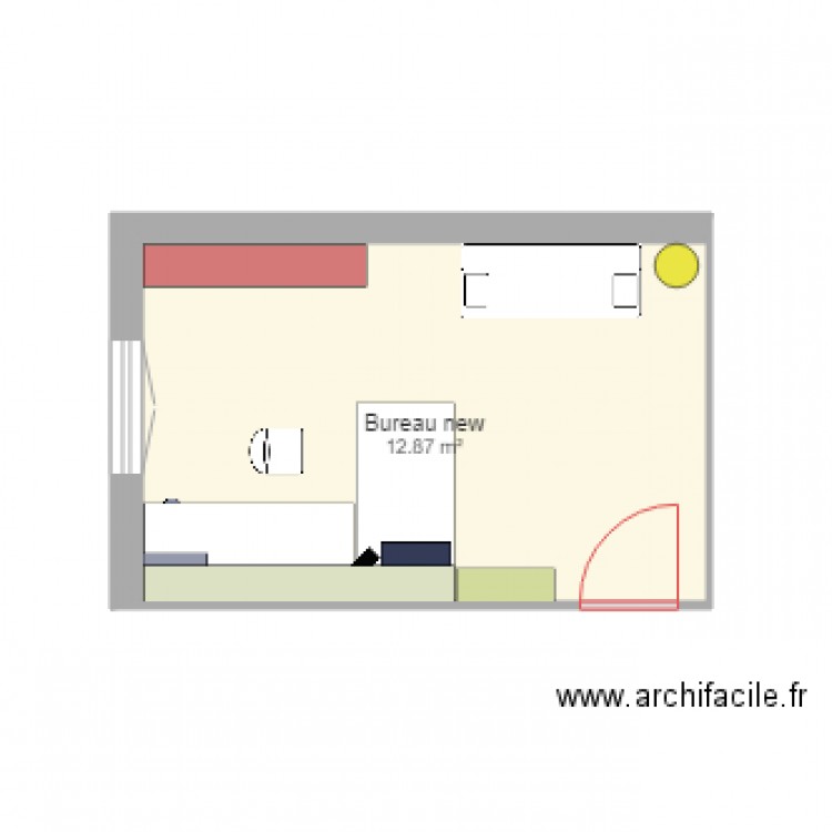 Nouveau bureau v2. Plan de 0 pièce et 0 m2
