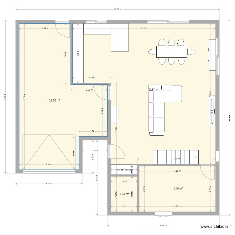 plan hervé. Plan de 0 pièce et 0 m2