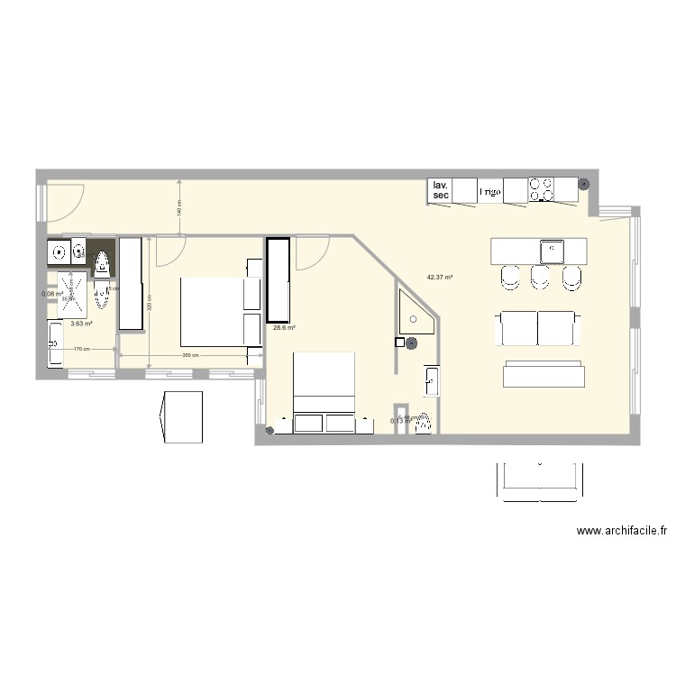  jorje juan 21 opcion 12. Plan de 0 pièce et 0 m2