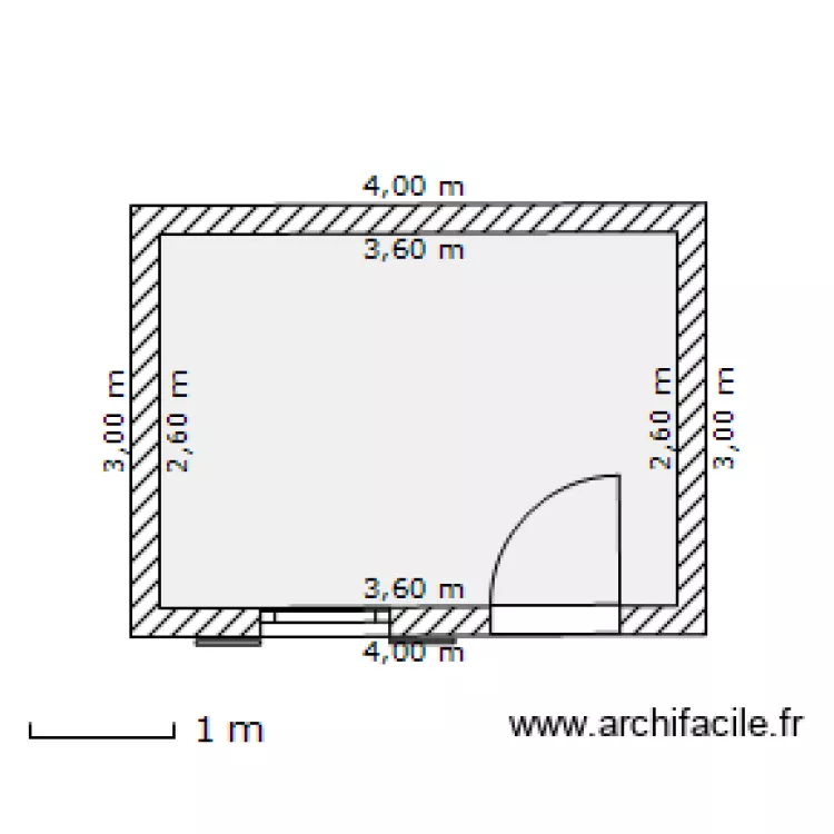 cabanon de fifi. Plan de 