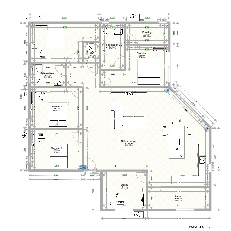 maison mathurin 2. Plan de 0 pièce et 0 m2