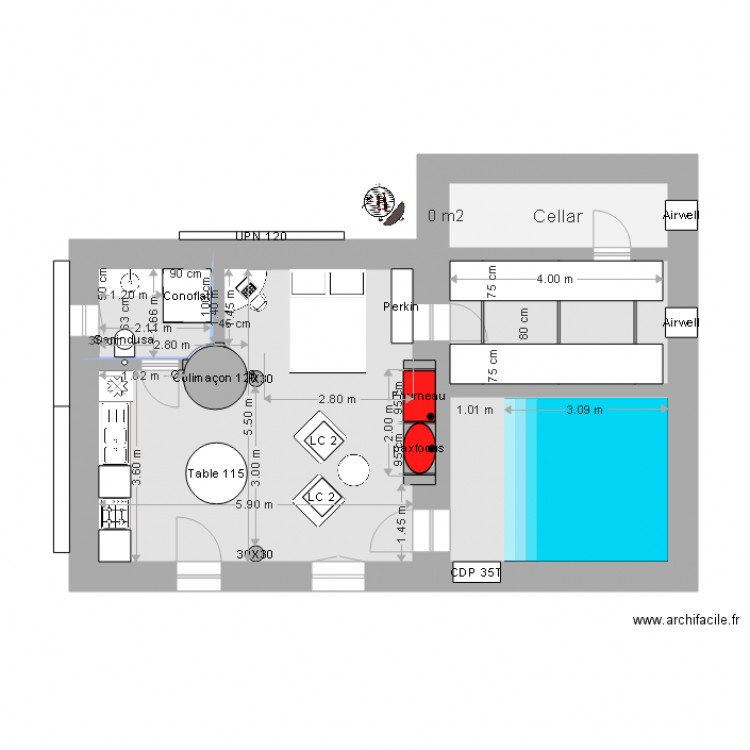 Brainstorming 7 V2 Piliers 120. Plan de 0 pièce et 0 m2