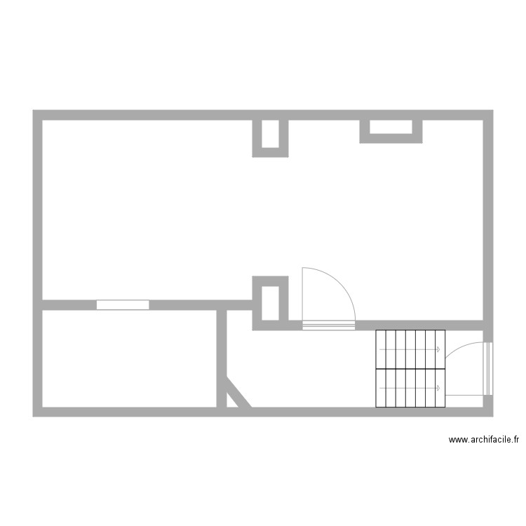 Valéry Woluwe Rez de Chaussée. Plan de 0 pièce et 0 m2