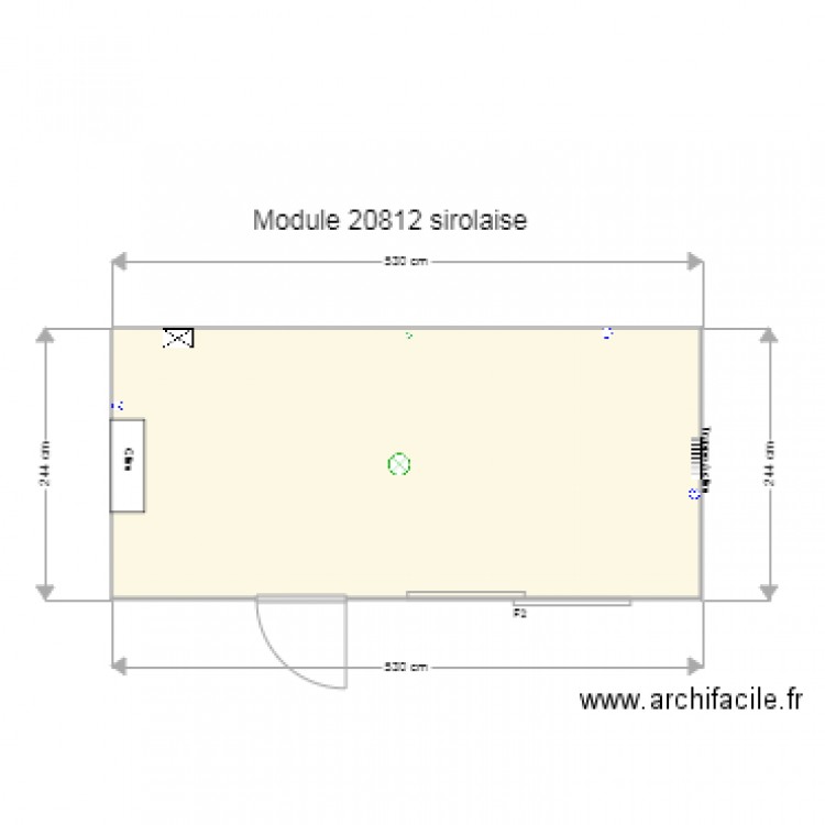 Module 20 812 . Plan de 0 pièce et 0 m2