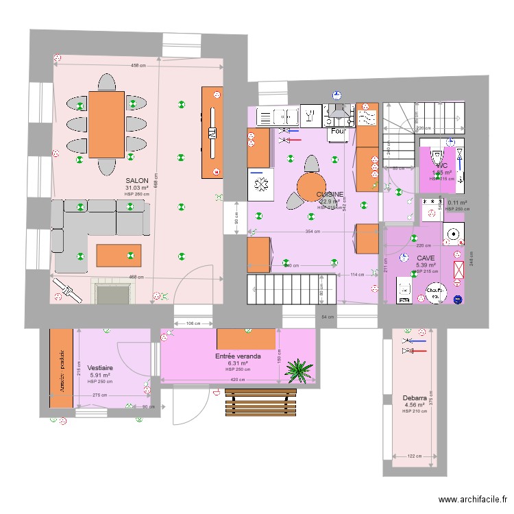 pirafoy 89. Plan de 0 pièce et 0 m2