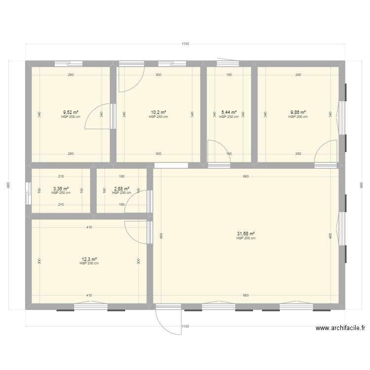 g16. Plan de 0 pièce et 0 m2
