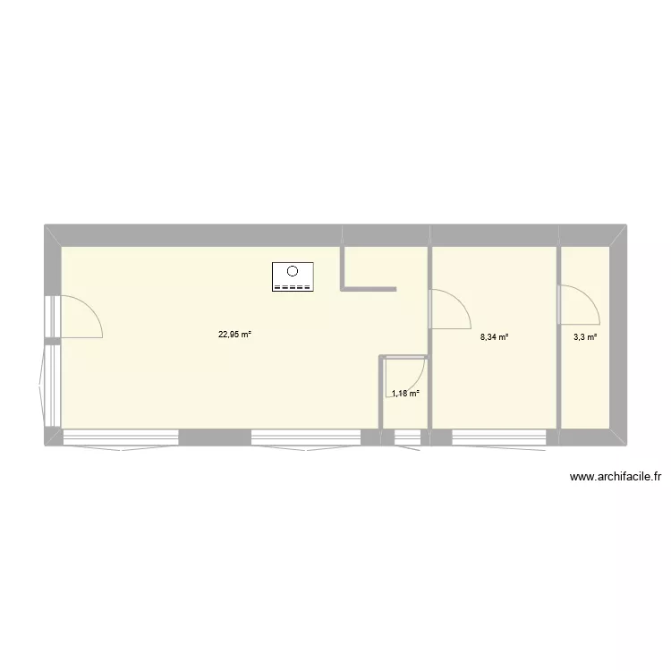 maison le bigot. Plan de 