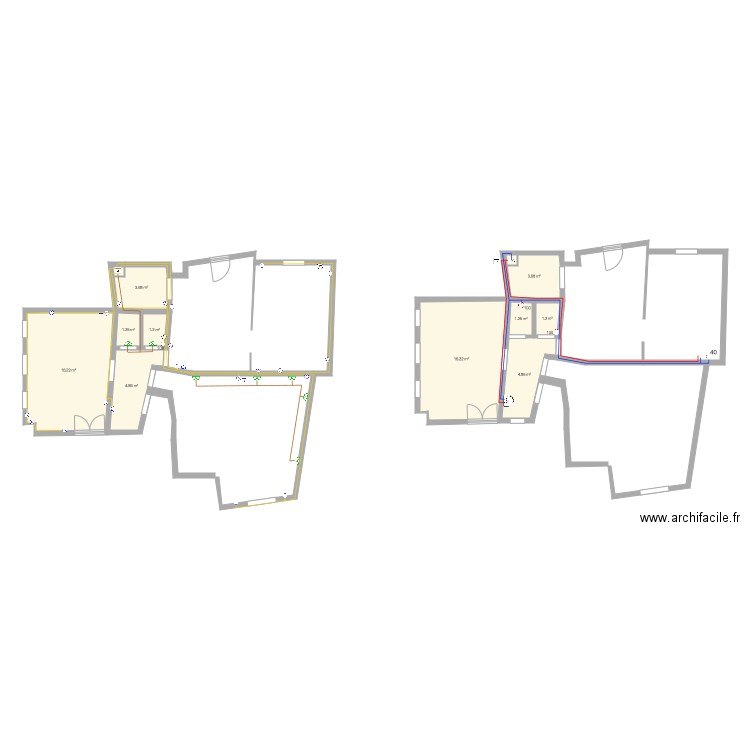 RDC La Flèche 2. Plan de 0 pièce et 0 m2