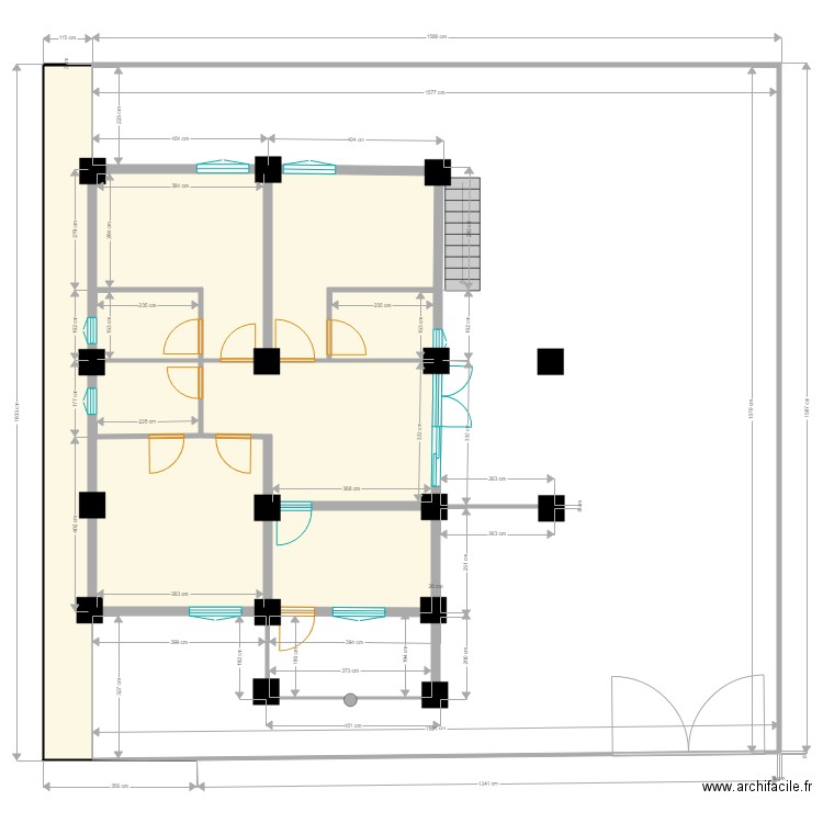 fondations rdc Rukingamubiri. Plan de 0 pièce et 0 m2