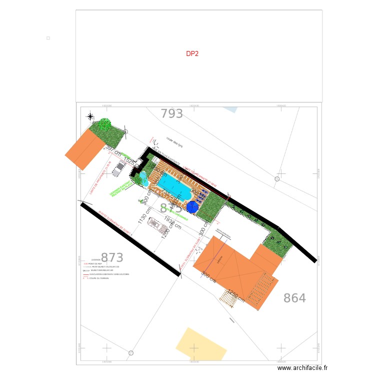 PLAN FRED  extention. Plan de 0 pièce et 0 m2