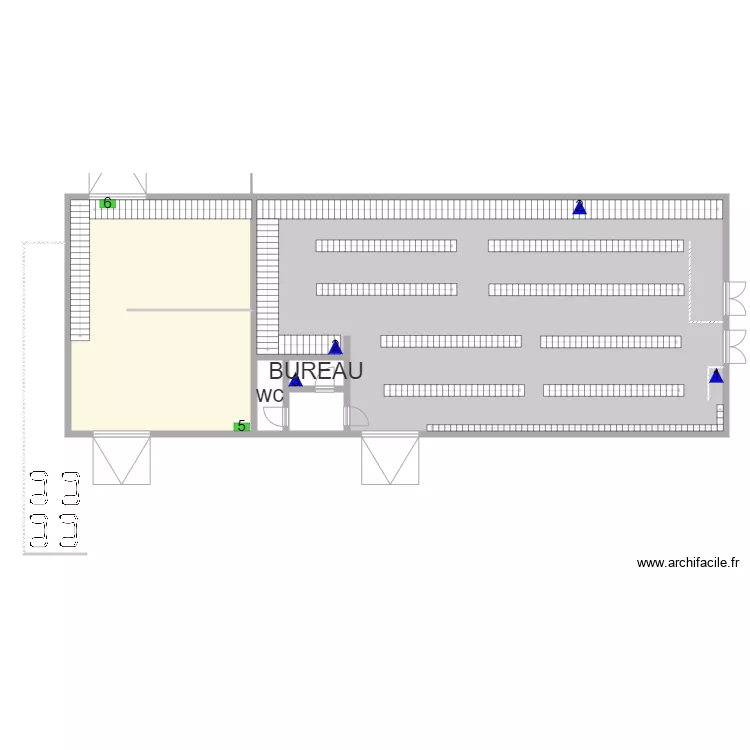 top disount val de reuil . Plan de 
