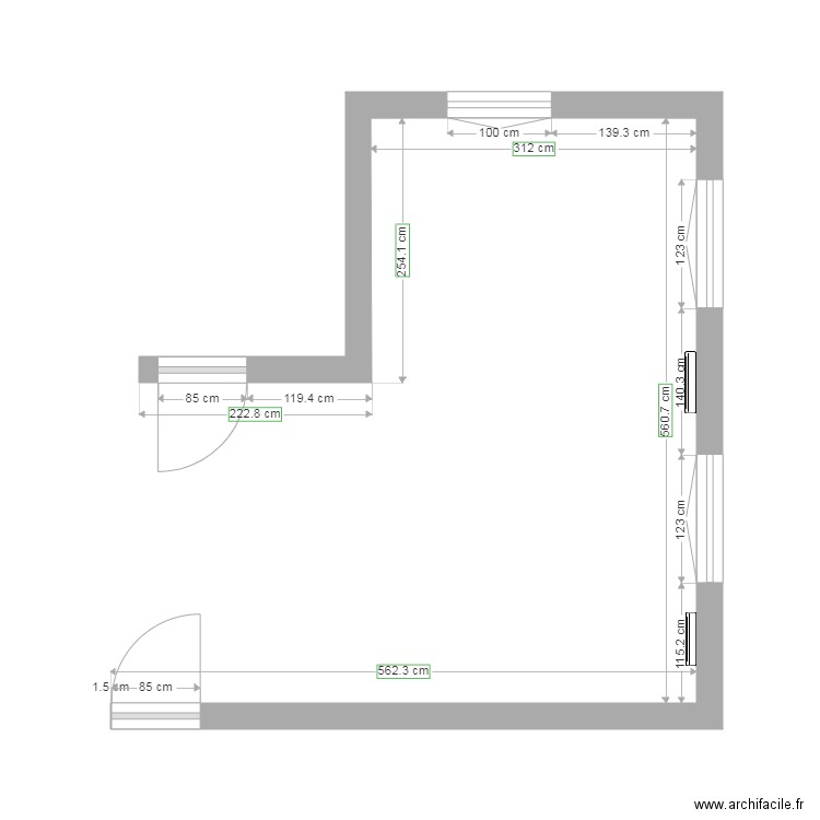 SALLE A MANGER COTES. Plan de 0 pièce et 0 m2