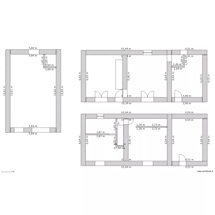 ferme villeneuve. Plan de 