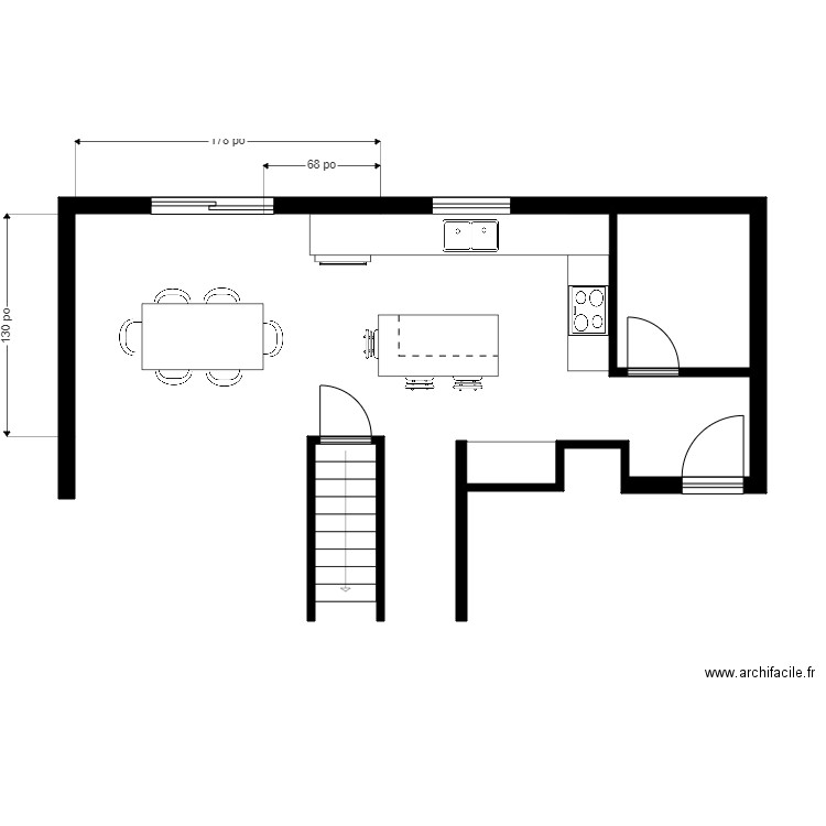 mercier 2. Plan de 0 pièce et 0 m2