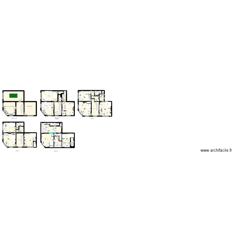 Ryckmans maison Living rez 2022. Plan de 0 pièce et 0 m2