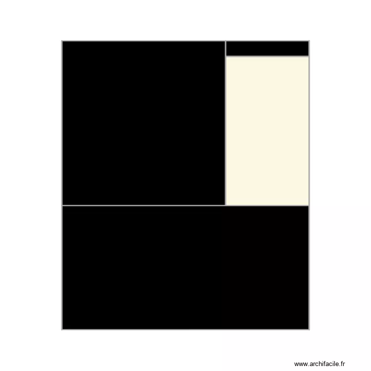 Notre maison. Plan de 