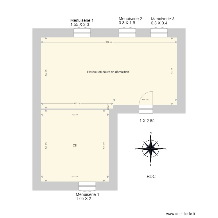 GARCIA. Plan de 0 pièce et 0 m2
