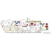 Plan de salle RDC Actuel au 31 Decembre 2018