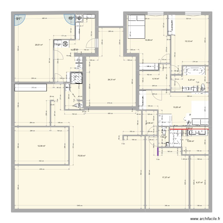 New 2 modifie. Plan de 0 pièce et 0 m2