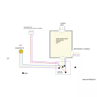  Q7 &eacute;clairage direct 1 point cuisine et  wc